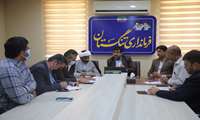 نشست فرماندارتنگستان با آب منطقه ای استان بوشهر 
