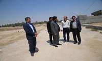  فرماندار تنگستان  ازمشکل برق و آب یکی  شهروند دلوار بازدید کردند 
