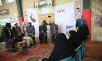 دیدار فرماندار تنگستان با دانش آموزان طرح مدرسه انقلابی متوسطه دوم سمیه شهر اهرم 
