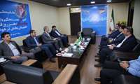نشست  فرماندار تنگستان  با مدیرکل رشد زیست فناوری دریایی استان بوشهر