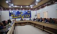 جلسه کمیته مناسب سازی تنگستان به ریاست معاون برنامه ریزی شهرستان برگزارشد 