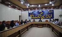 جلسه کمیته سوخت تنگستان باحضور معاون برنامه ریزی و امور عمرانی فرمانداری  شهرستان برگزارشد