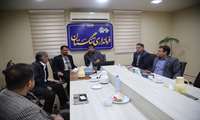 جلسه بررسی وضعیت برق نخداران و کشاورزان  تنگستان به ریاست فرماندار شهرستان