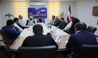 نشست هماهنگی  برگزاری مراسم دفاع مقدس  به ریاست فرماندار شهرستان برگزارشد 